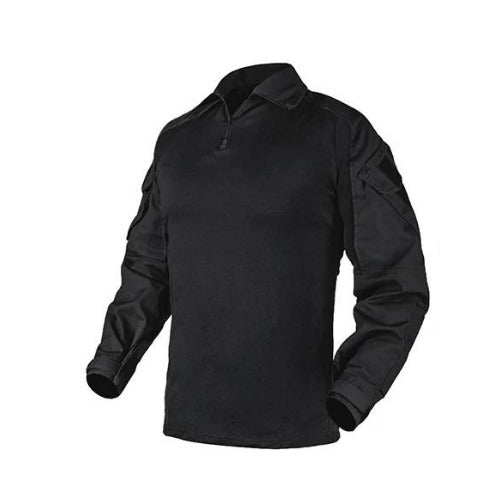 סט מדים טקטיים שחורים דגם G3 לחיילים