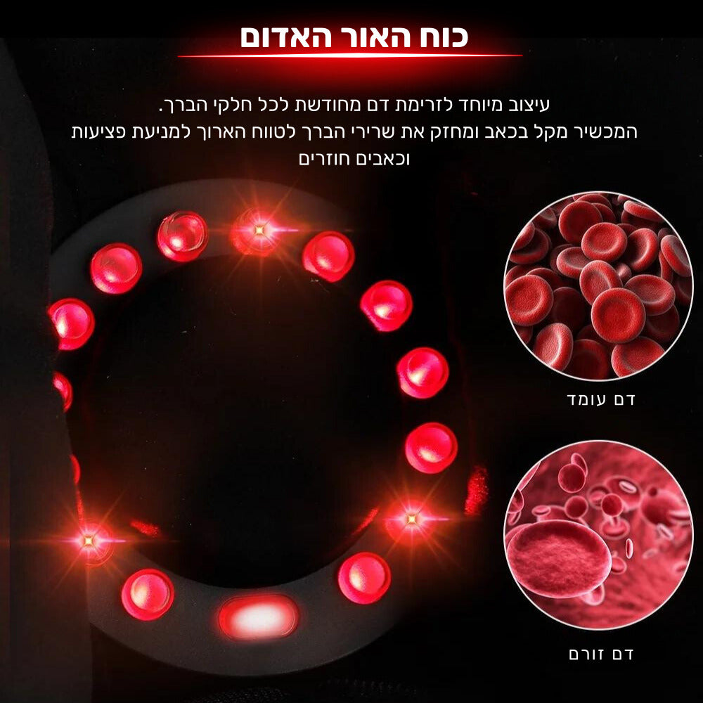 Knee Fix™ – מכשיר עיסוי חכם לברכיים | בריטואל